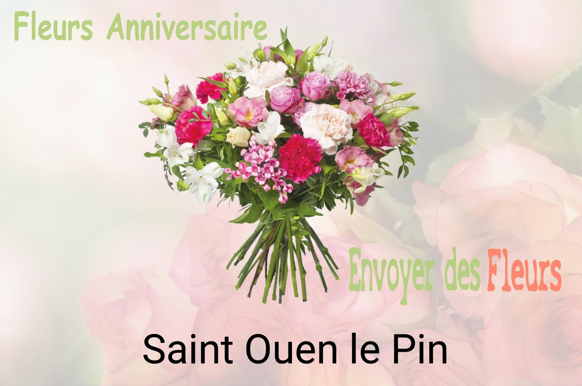 Bouquet de fleurs d’anniversaire livré à Saint-Ouen-le-Pin