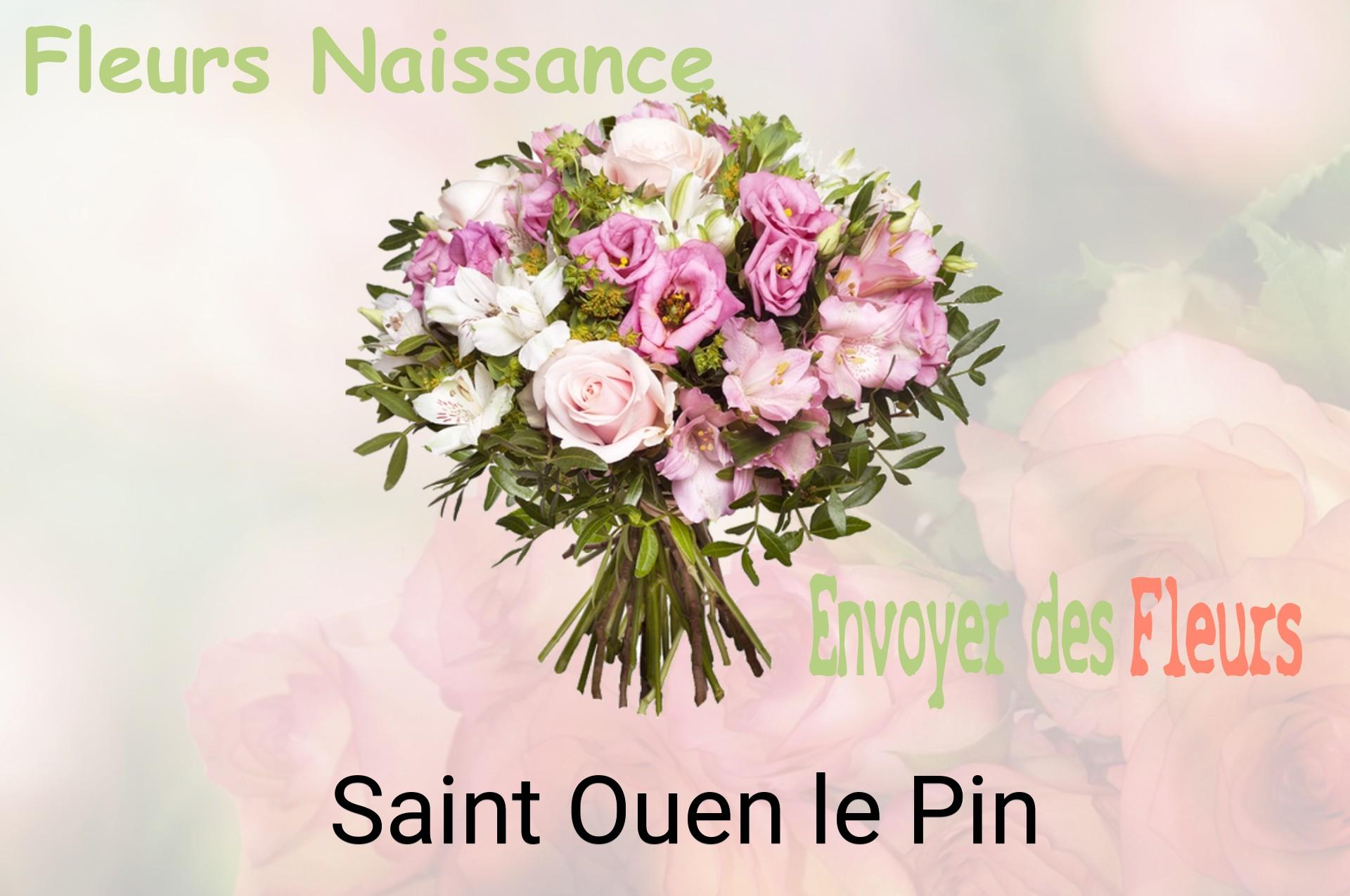 Bouquet de fleurs de naissance livré à Saint-Ouen-le-Pin